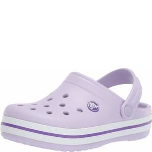 CROCS UNISEX CHILD KIDS' CROCBAND CLOG, LAVENDER/NEON PURPLE, 10 TODDLER US